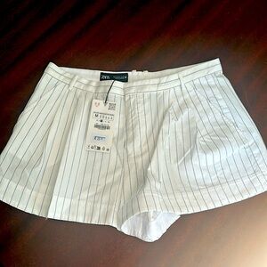 Zara pin strip shorts